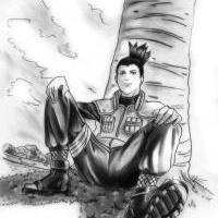 Chuunin Shikamaru Cloud Gazing again